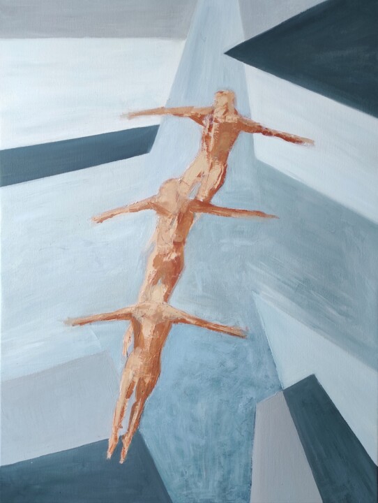 Rise / Восхождение 绘画, 31.5x23.6 in