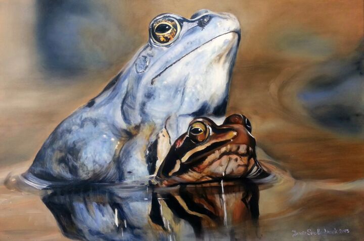 The Mating 绘画, 15.8x23.6 in