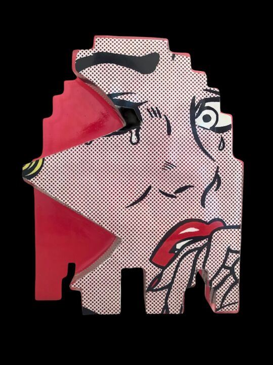 Art-cade Bites Pop Blonde 印花与版画, 27.6x19.7 in