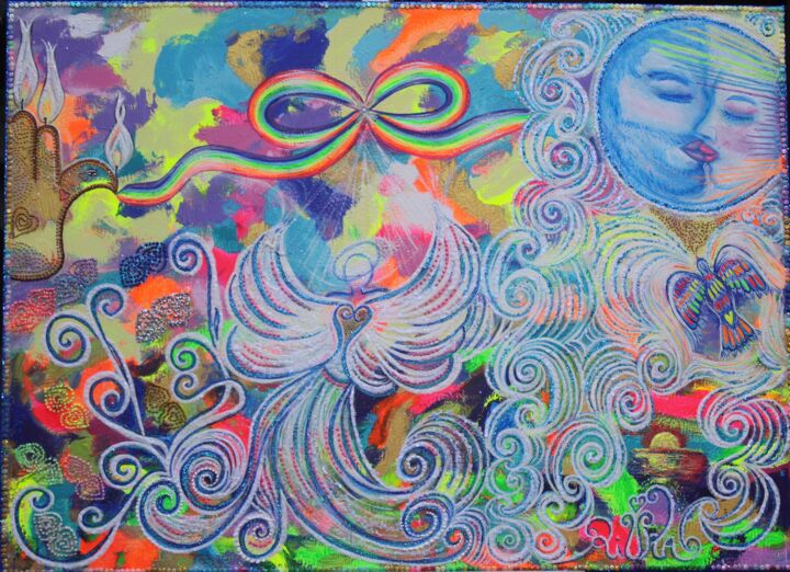 The roots from above 绘画, 28.7x39.4 in