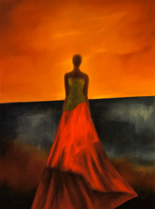 In the Half Light 绘画, 40x30 in