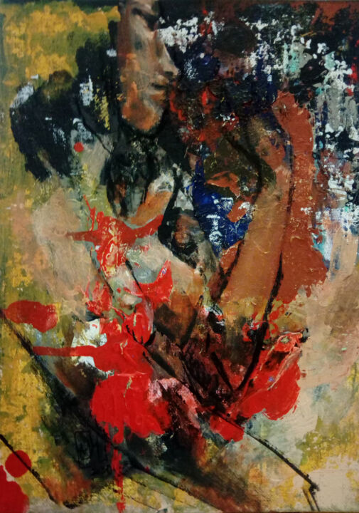 Nudity N051 绘画, 13x9.5 in