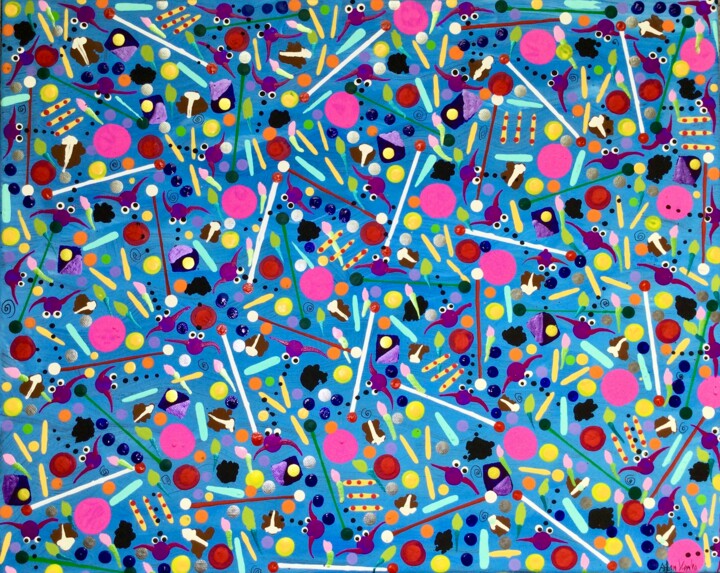 Reactive 绘画, 16x20 in