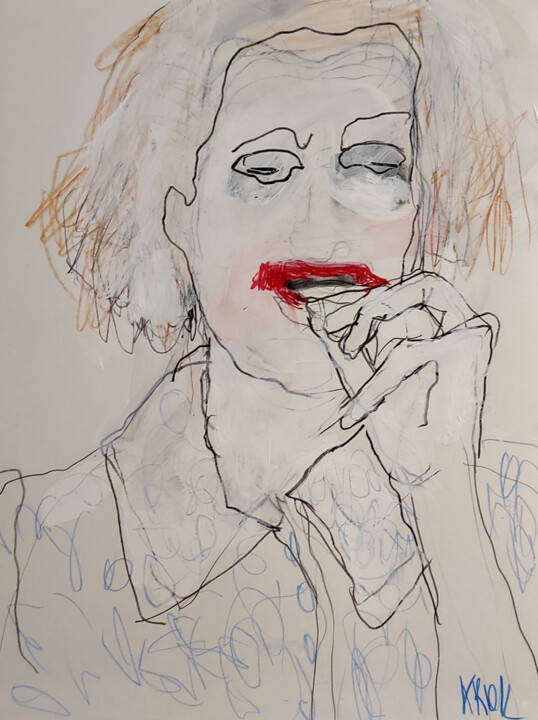图画,  17.3x13.2 in 