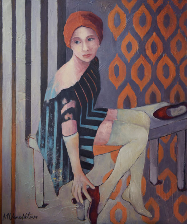 绘画,  35.4x29.5 in 