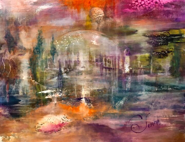 绘画,  27.6x35.4 in 