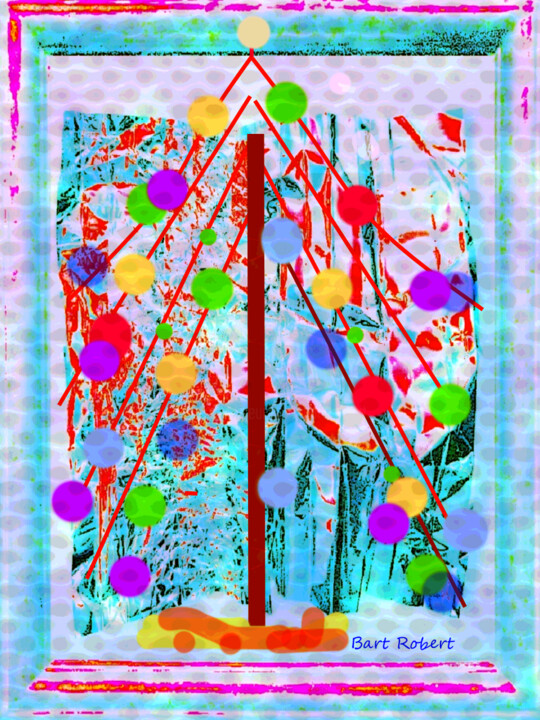 Christmas tree 数字艺术