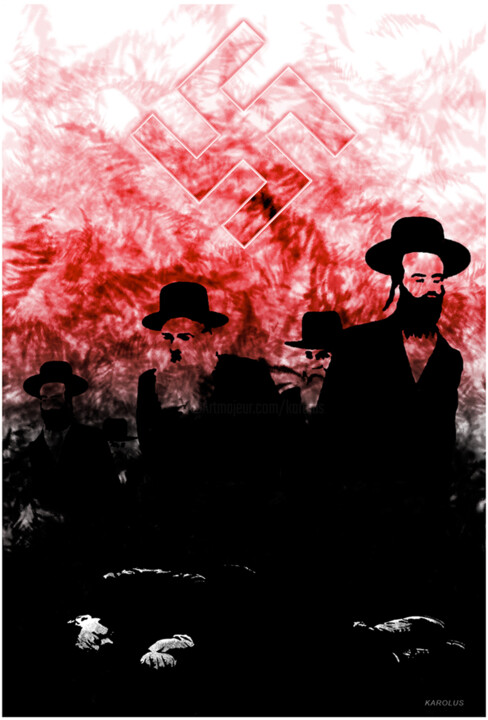 Digital Arts titled "Marburger Strabe" by Karolus, Original Artwork, Digital Painting