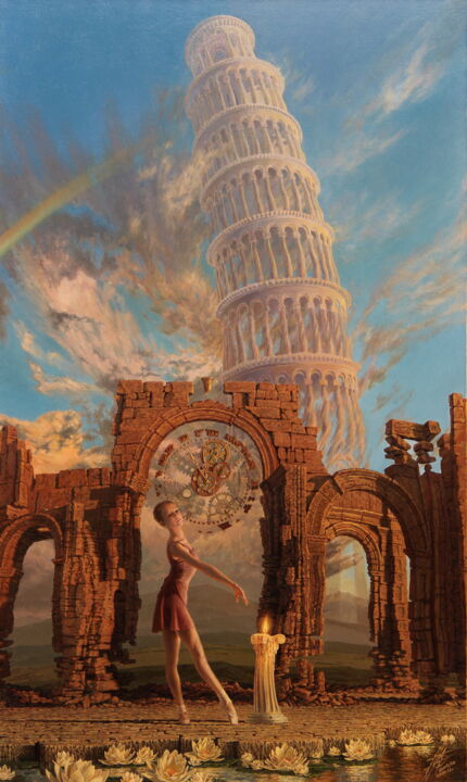 TIME OF YOUNG 绘画, 39.4x23.6 in