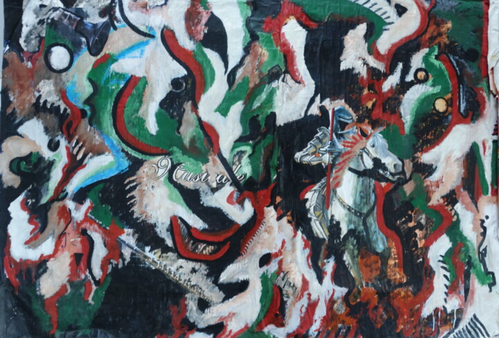 Collages,  36.6x61 in 