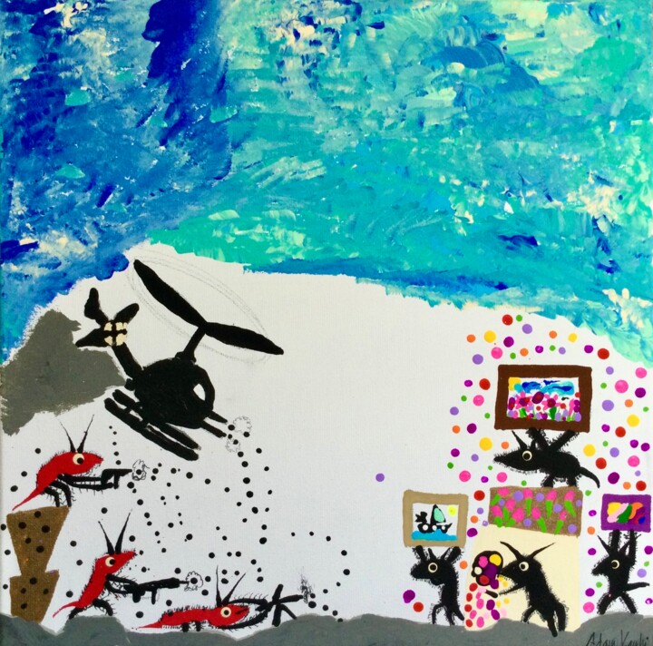 Life can be beautiful 绘画, 12x12 in
