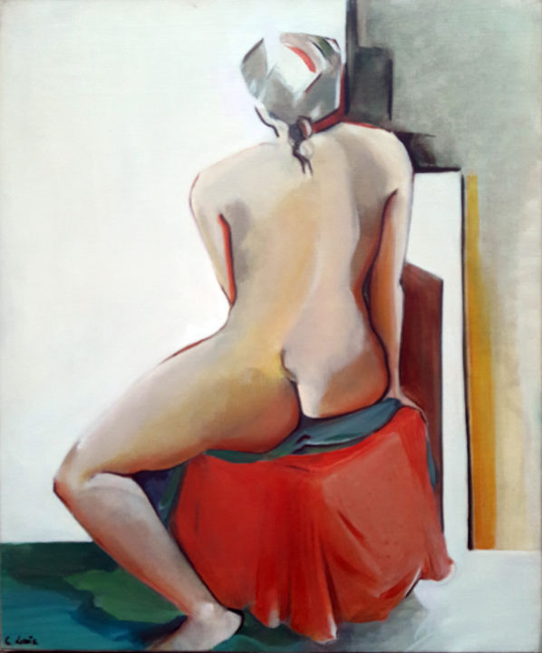 绘画,  21.7x18.1 in 