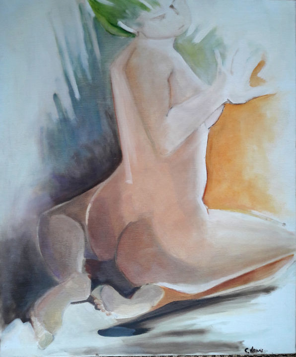 Eclair 绘画, 28.7x23.6 in