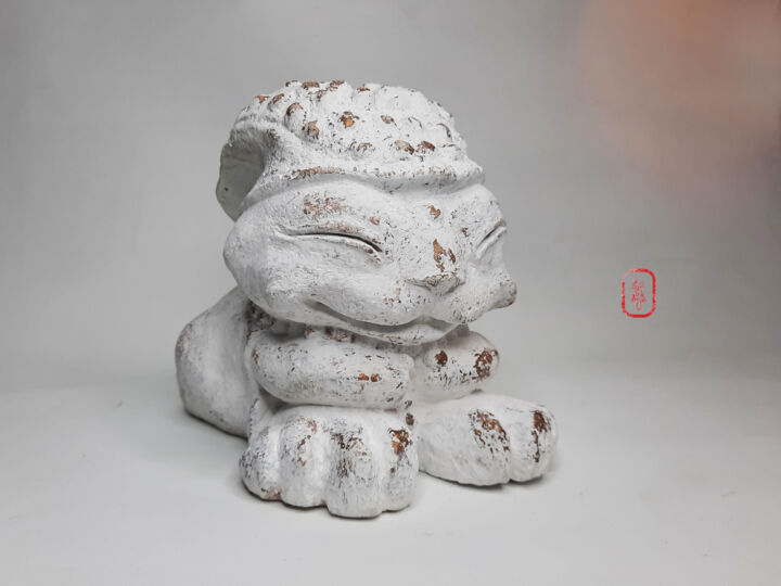雕塑,  7.9x7.9 in 