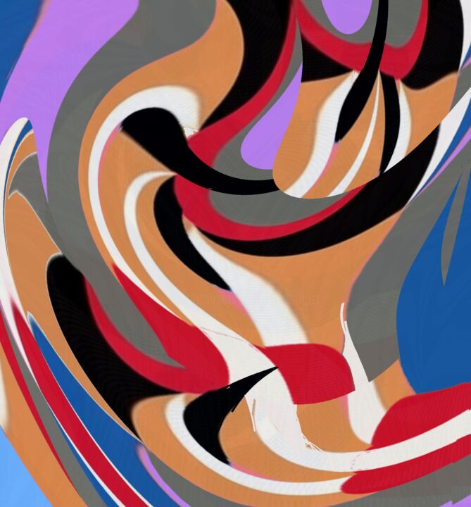 Digital Arts titled "Parallax" by Peter Jalesh, Original Artwork, Digital Painting