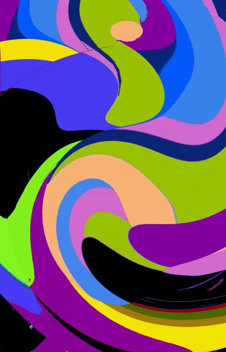 Digital Arts titled "Prolog to dawn" by Peter Jalesh, Original Artwork, Digital Painting