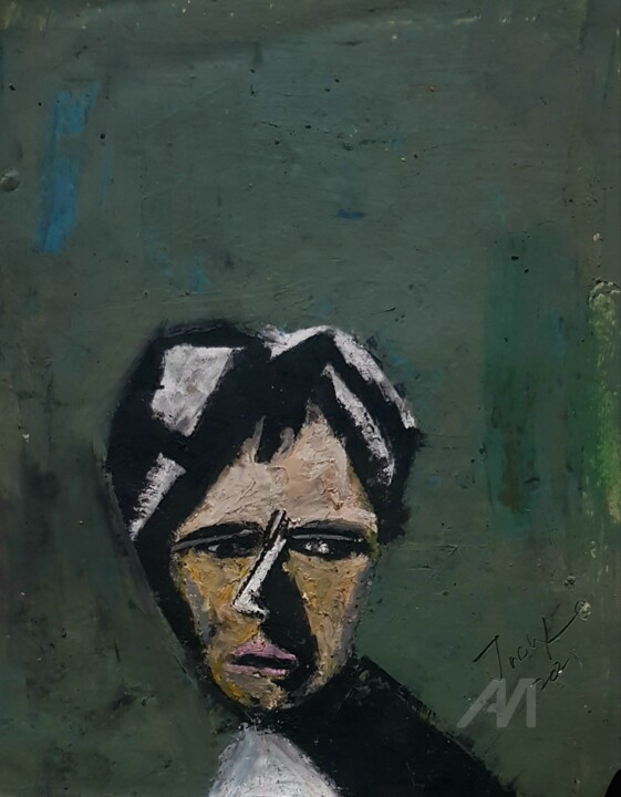 Despite women 绘画, 10.6x9.1 in