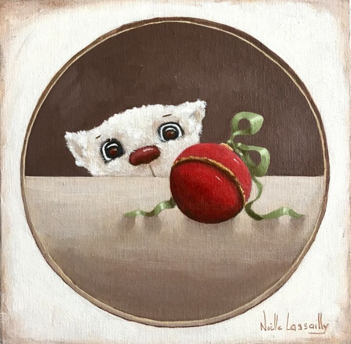 绘画,  7.9x7.9 in 