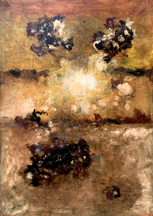 omicron 绘画, 55.1x37.4 in