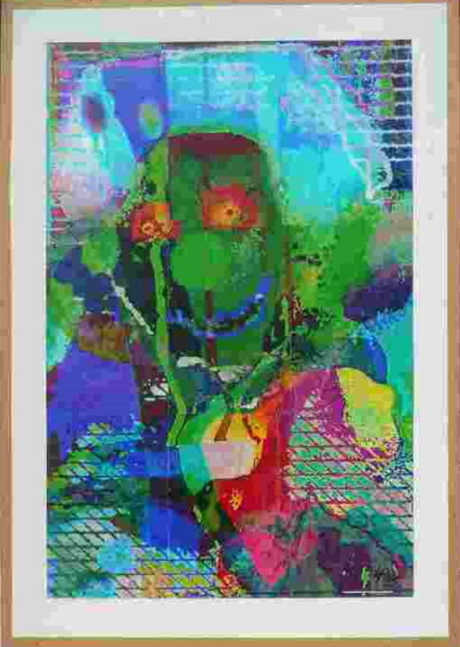 WCO4...39x53 peinture numérique acrylique collage 数字艺术