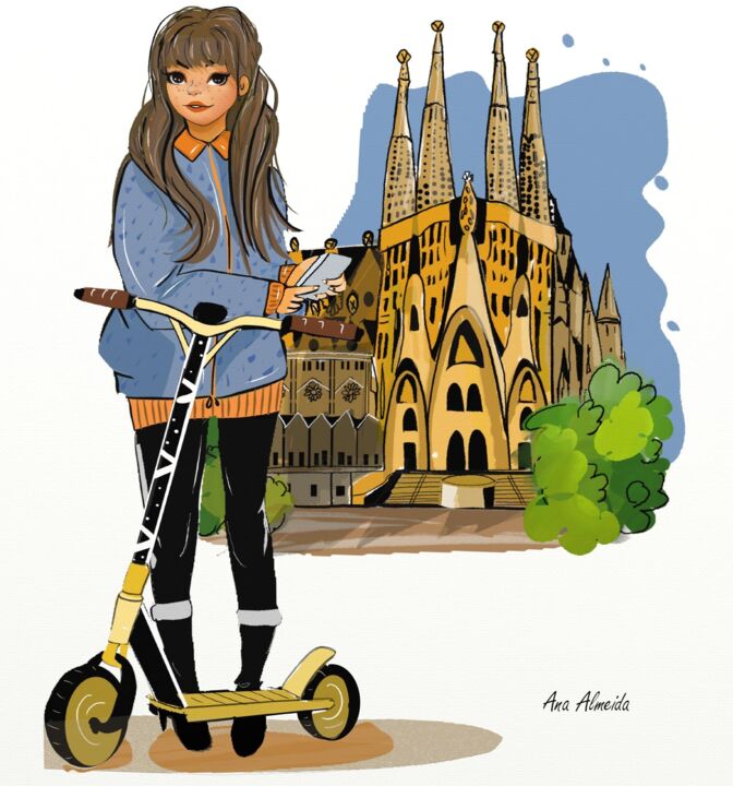 Barcelona 数字艺术