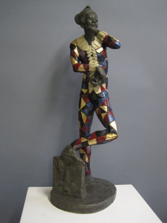 Arlecchino kalium 雕塑, 19.3x5.9 in