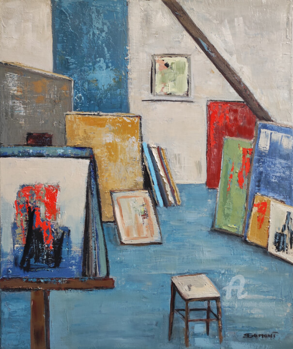 atelier 5 绘画, 21.7x18.1 in