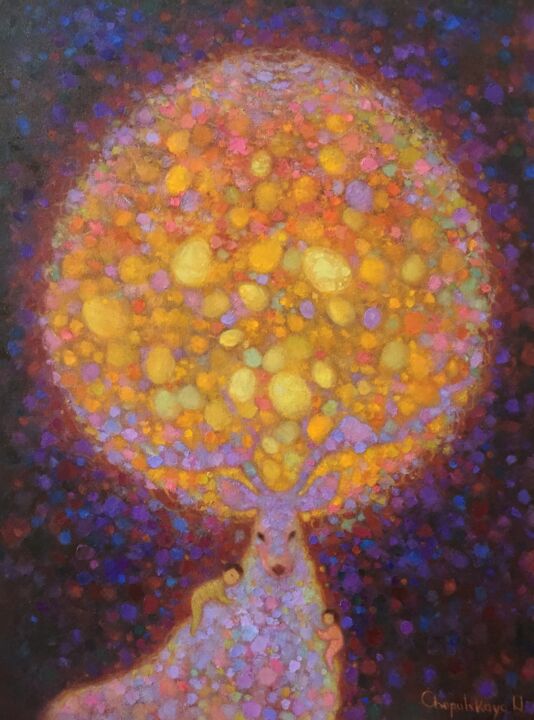 The nest 绘画, 21.3x15.8 in