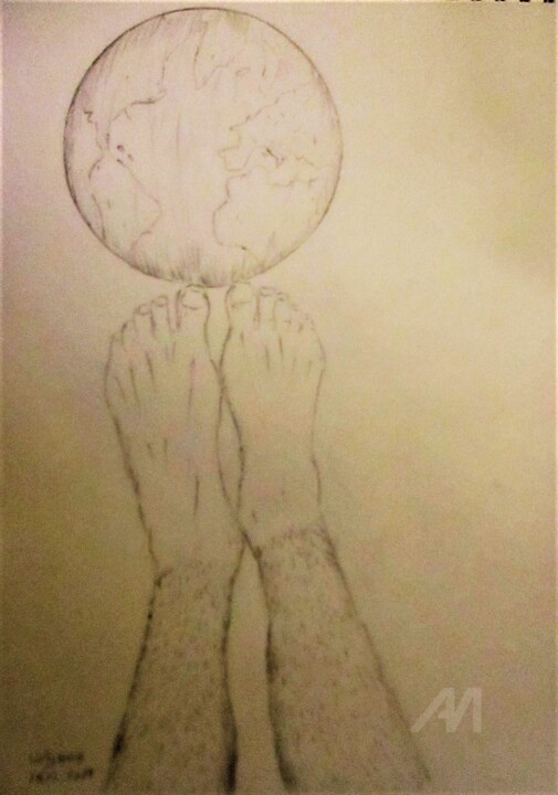 Le monde appartient aux artistes 图画, 16.1x11.8 in