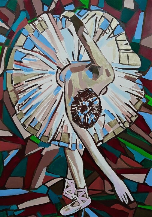 Ballerina / 100 x 70 cm 绘画, 39.4x27.6 in