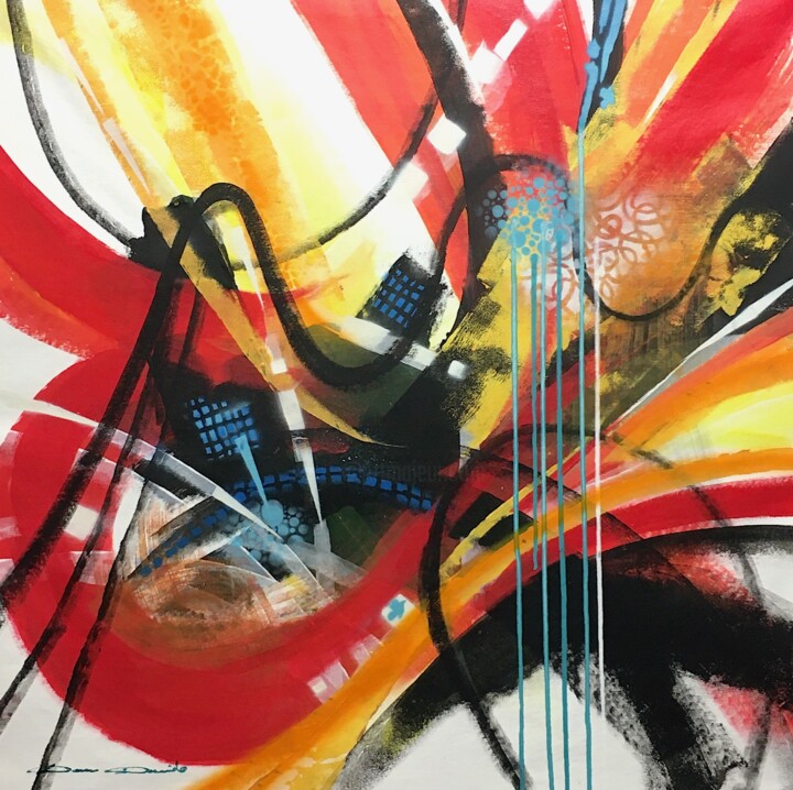 绘画,  39.4x39.4 in 