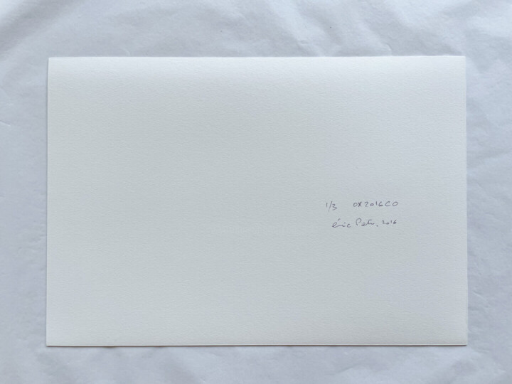 Arrière de l'œuvre