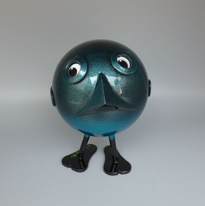 Bird 雕塑, 6.7x4.9 in