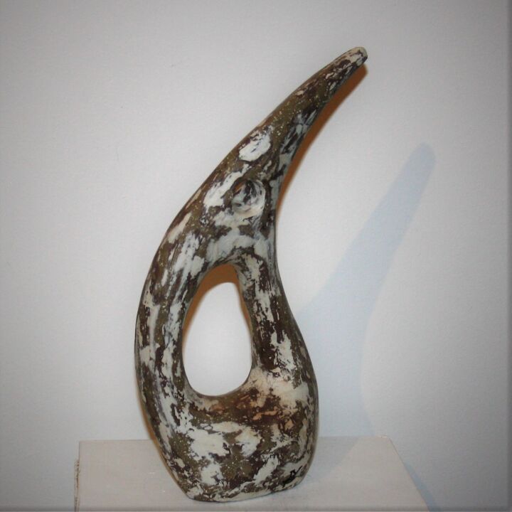 Virgule 3 雕塑, 12.6x6.3 in