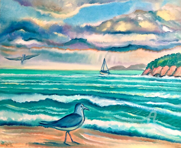 Strandwirtin Pittura, 31,5x39,4 in