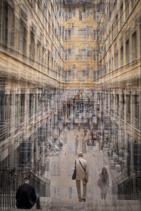 Passage Thiaffait, La Croix-Rousse, Lyon 摄影
