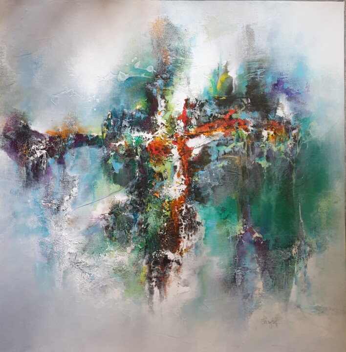 Eden 绘画, 31.5x31.5 in