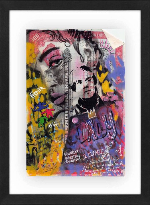 Warhol 绘画, 4.7x3.2 in