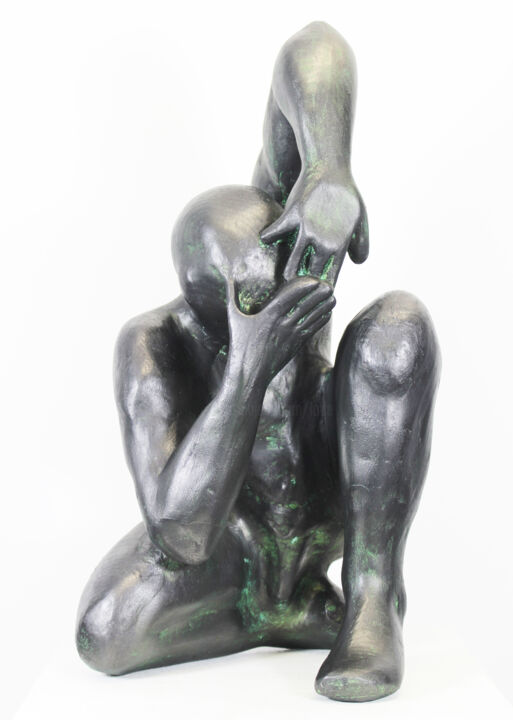 雕塑,  16.1x8.3 in 