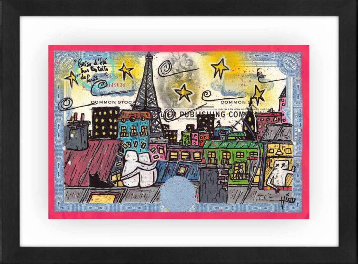 Peinture intitulée "Brise d'été sur les…" par Hico, Œuvre d'art originale, Acrylique