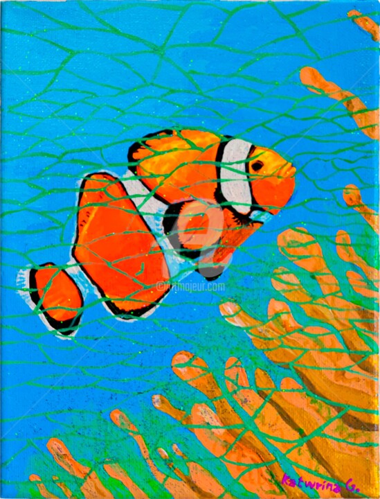绘画,  9.5x7.2 in 