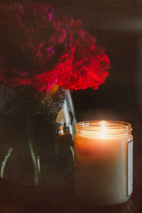 Photography titled "Pink Peony IV" by Ken Gehring, Original Artwork, Digital Photography