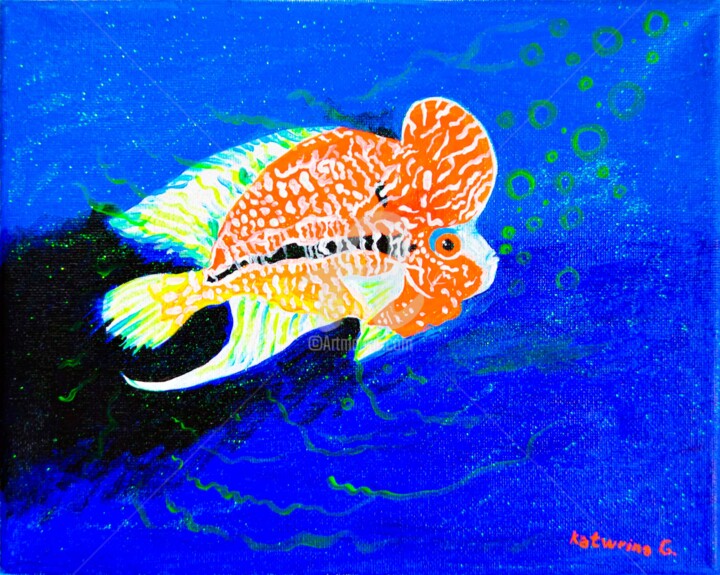 绘画,  7.9x9.8 in 