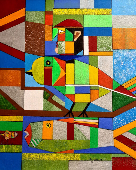 Espèce animale 绘画, 24x19.7 in