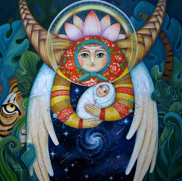 绘画 标题为“The complexity of s…” 由Aleksandra Paranchenko, 原创艺术品, 丙烯