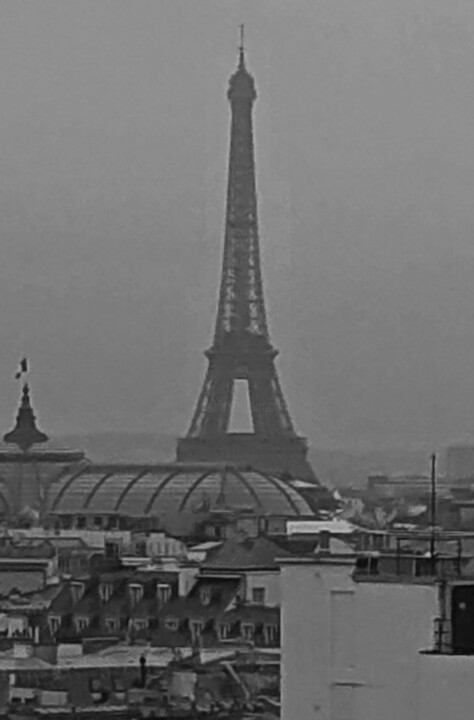 Photographie intitulée "Eiffel Tower" par Pascal Carro (ORAK), Œuvre d'art originale, Photographie non manipulée