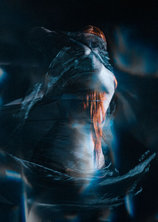 Photographie intitulée "Masquerade" par Fab Le Blanc, Œuvre d'art originale, Photographie numérique