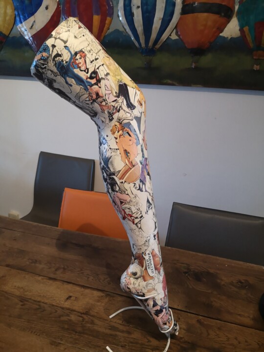 Collages intitulée "L'Homme objet" par Ralph.S, Œuvre d'art originale, Collages