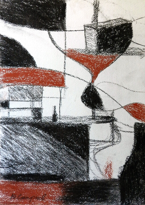 Long Berry cocktail 图画, 16.5x11.8 in
