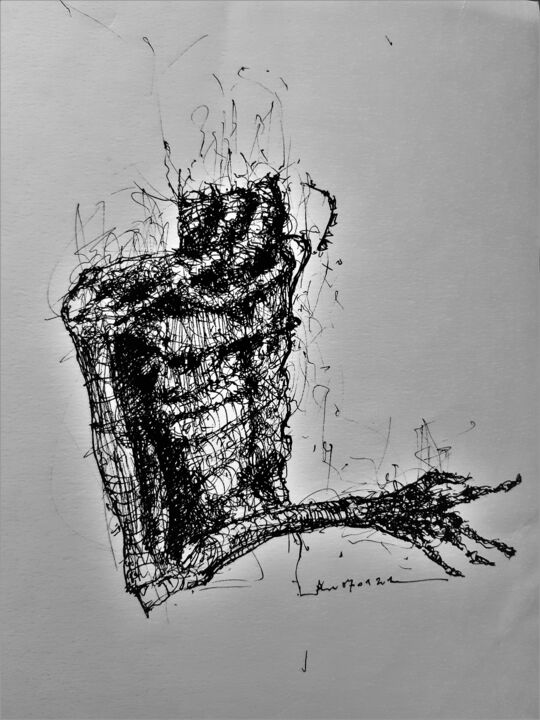 图画,  9.1x6.7 in 